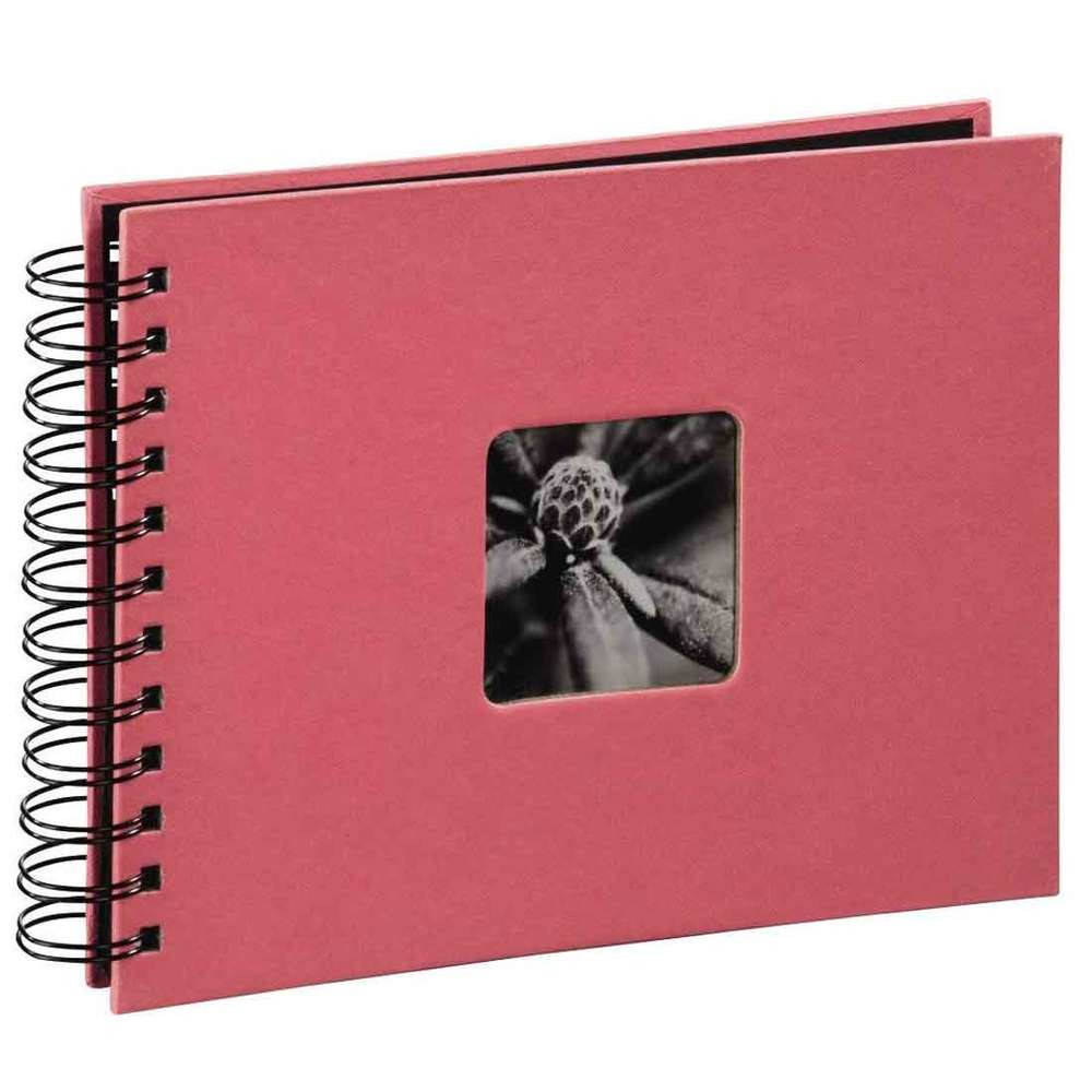 Hama Spiral Bound Traditional Photo Album - 25 Pages - Flamingo