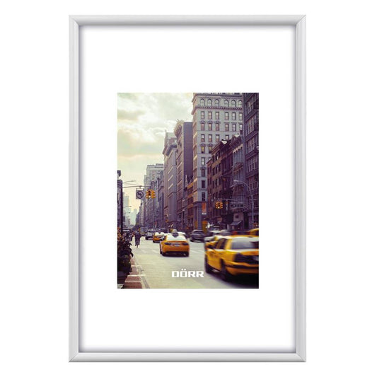 New York White 8x6 Photo Frame