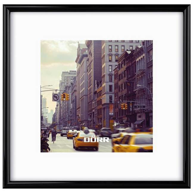 New York Square Black 8x8 Photo Frame