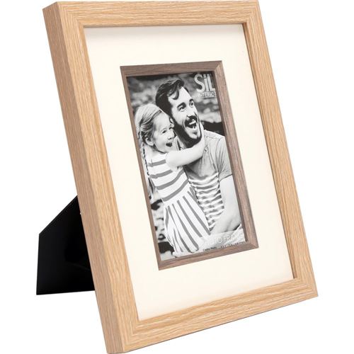 Sifcon Wooden 6x4 Photo Frame - Cream