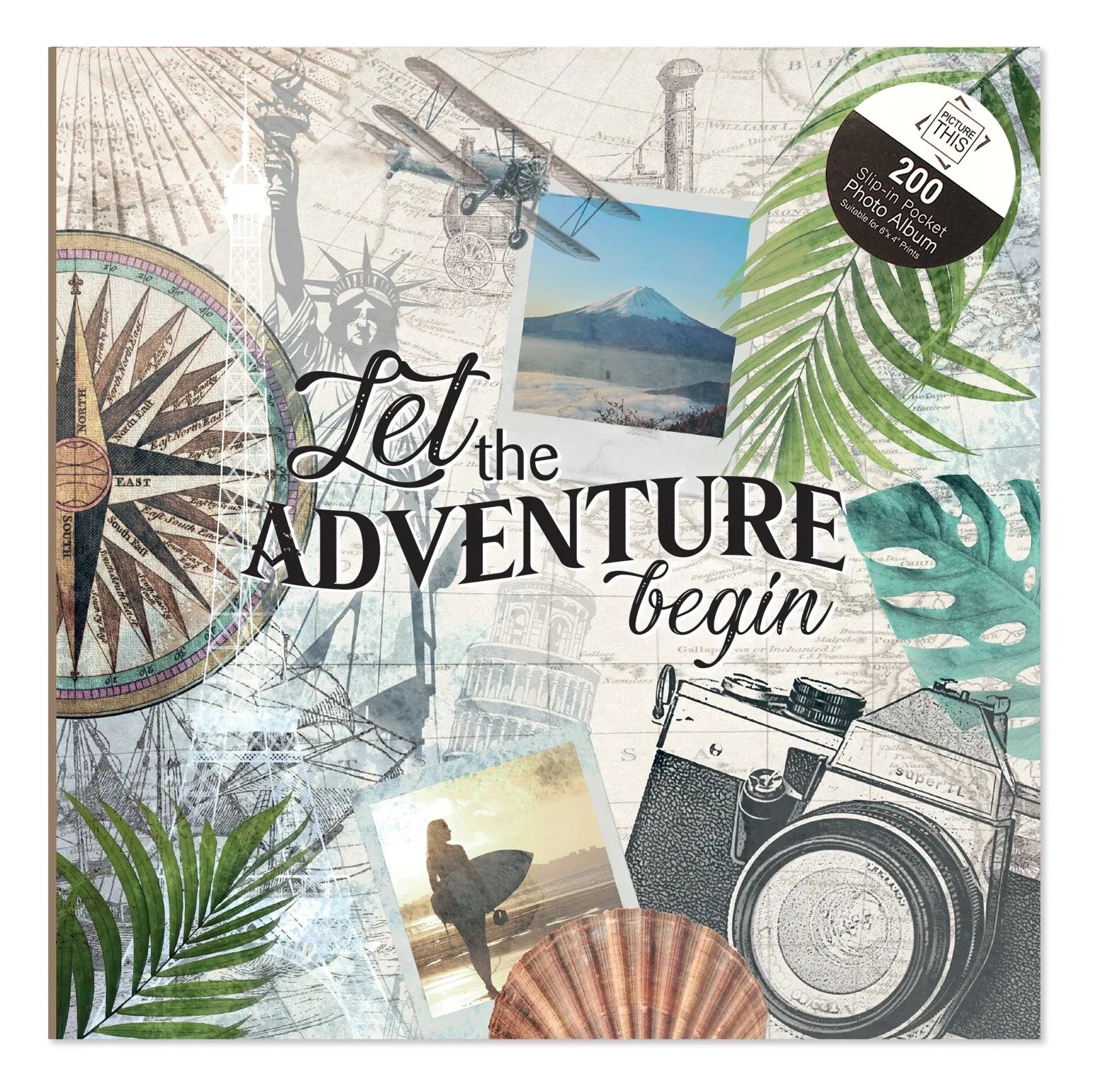 Adventure 6x4 Slip-In Photo Album - 200 Photos