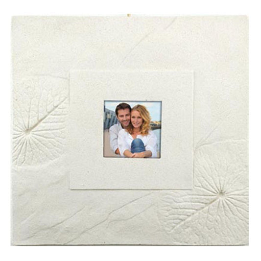 Cornice Pejote White Sandstone 4x4 Photo Frame