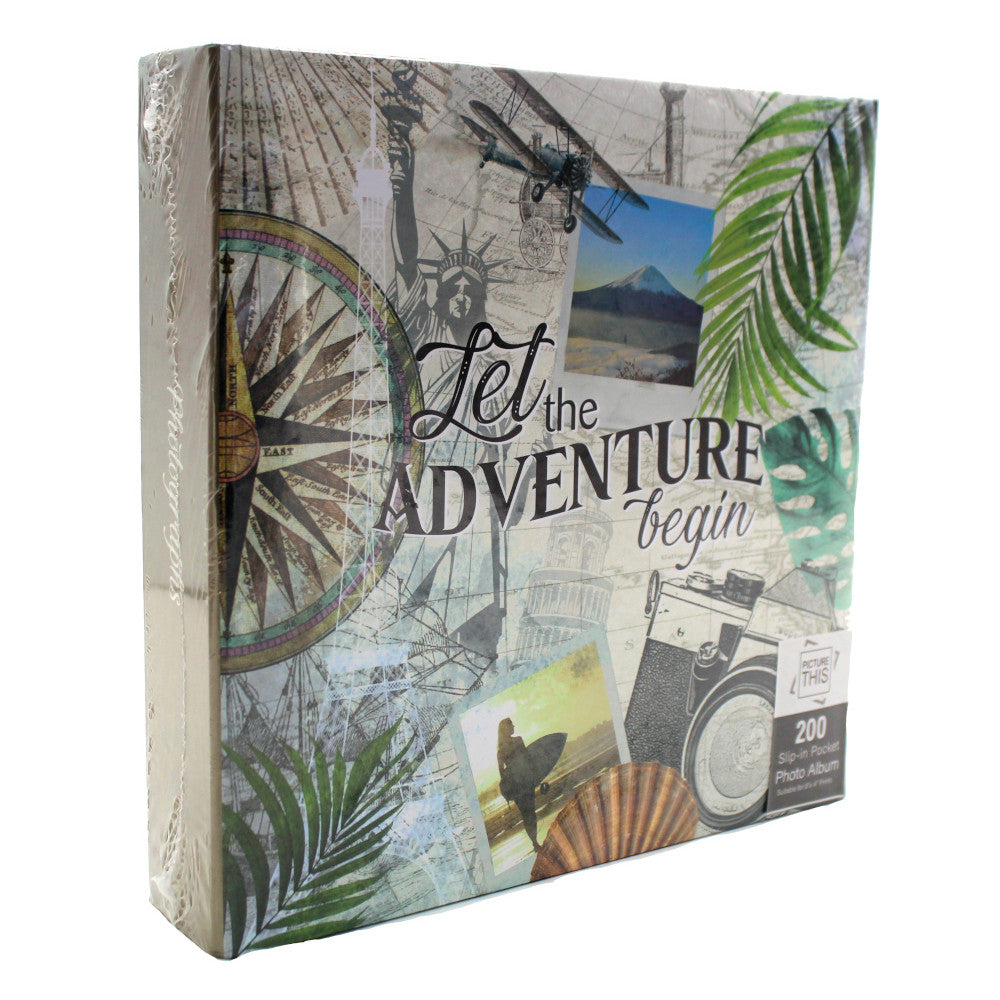 Adventure 6x4 Slip-In Photo Album - 200 Photos