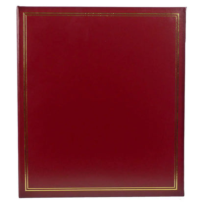 Dorr Classic A4 Slip In Photo Album, Burgundy, Holds 100 Photos, Bookbound,