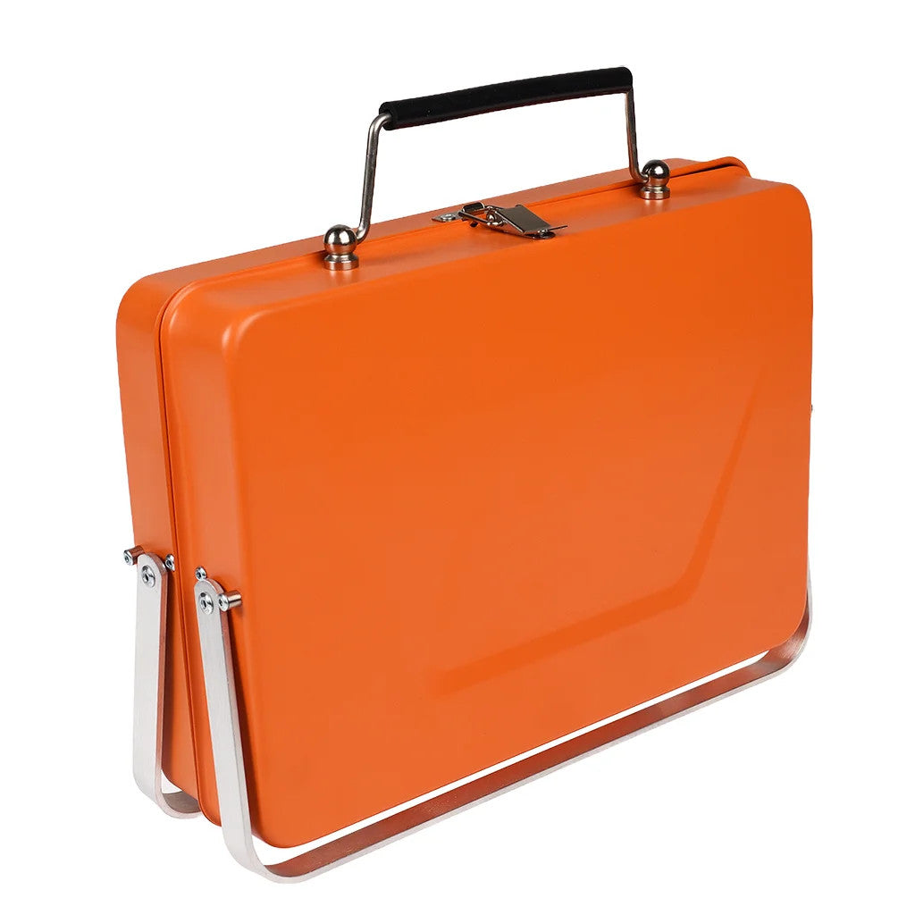 Rex London Portable Folding BBQ – Burnt Orange