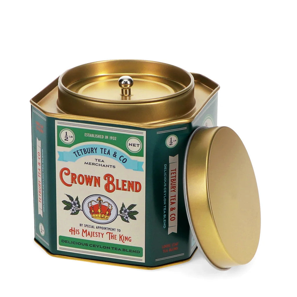 Rex London Metal Tea Caddy - Crown Blend