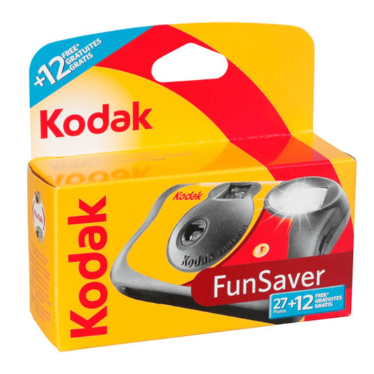 Kodak Funsaver Single Use Camera With Flash | 39 Exposures