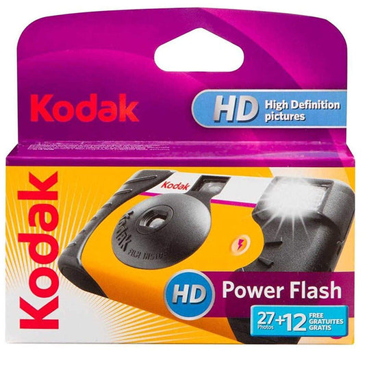 Kodak Power Flash HD Single Use Camera | 39 Exposures