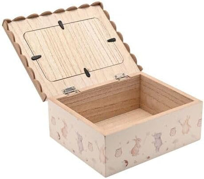 Little Roglets Photo Keepsake Box 4" x 6" opened box