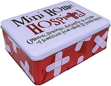 Brightside Mini Home Hospital Tin – Compact First Aid Storage Organiser