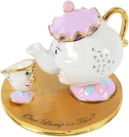 Mrs Potts and Chip Trinket Box