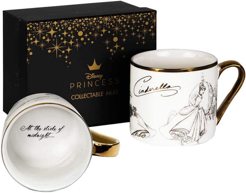 Disney Classic Collectable Mug - Cinderella in front of presentation box