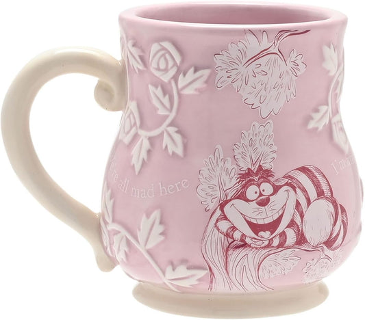 Alice in Wonderland Cheshire Cat Mug - Pink