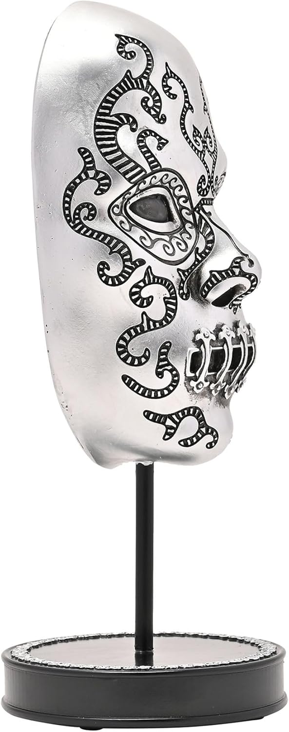 Harry Potter Dark Arts Mask Figurine - Death Eater side profile