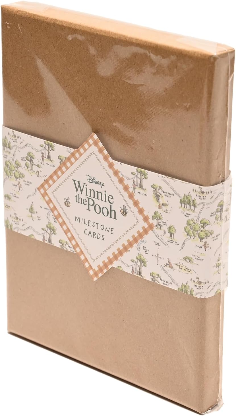 Winnie the Pooh milestone cards boxed package