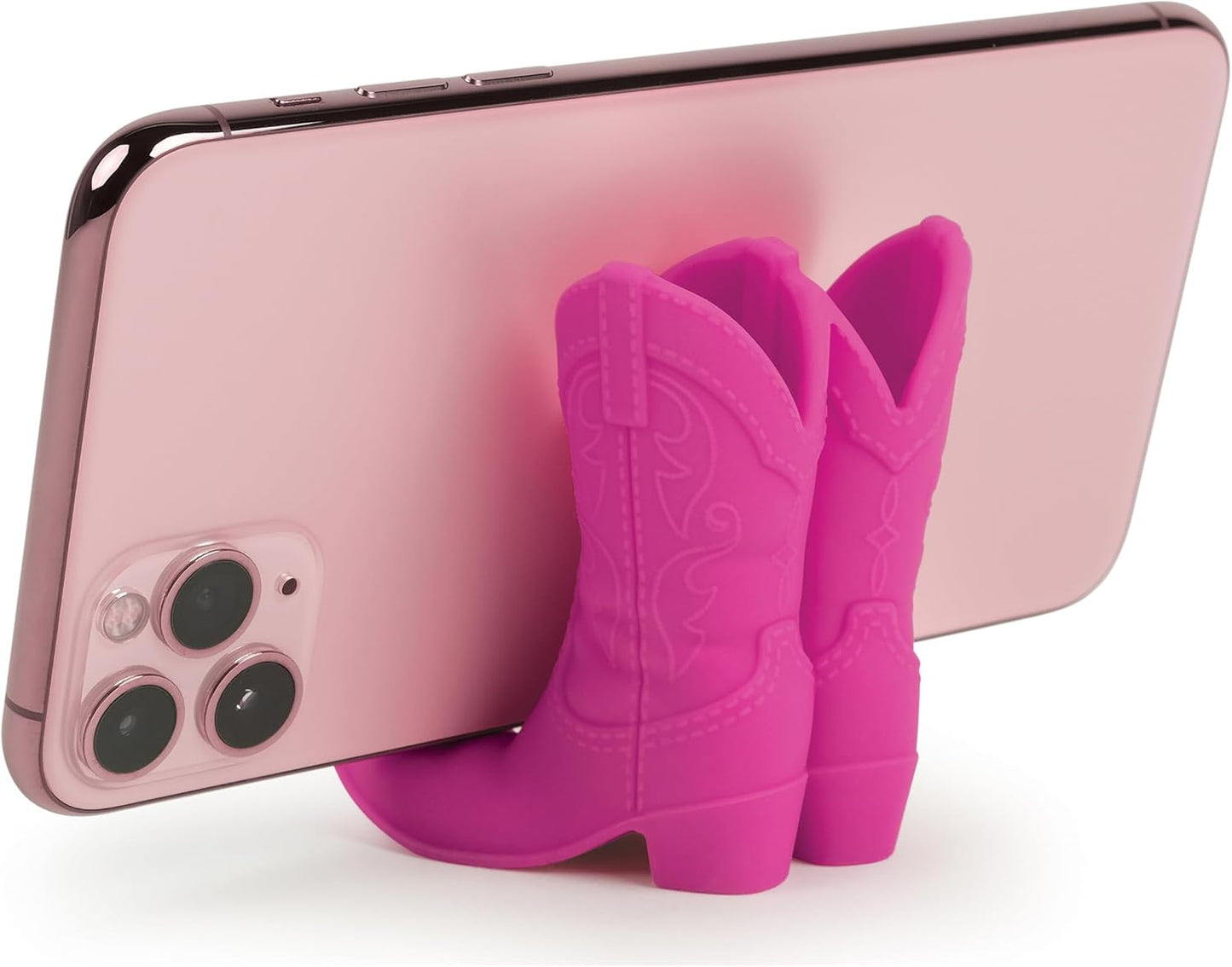 Fred Studio Giddy Up Boot Phone Holder – Fun Silicone Smartphone Stand