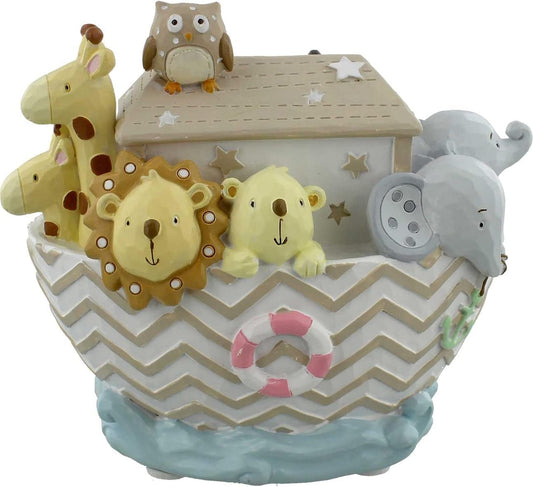 Noah's Ark Resin Money Box - Boat