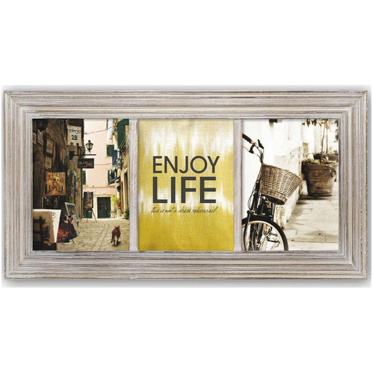 Parana Wooden Triple 8x6 Photo Frame