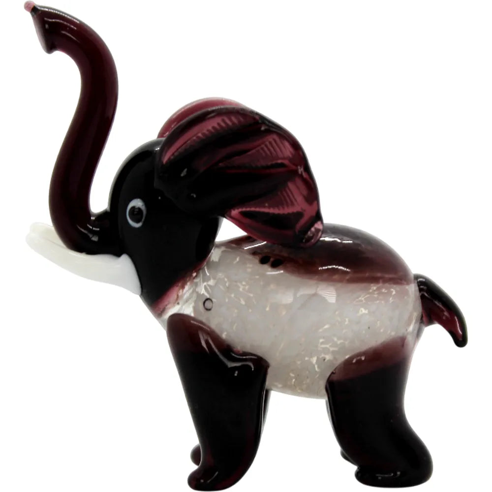 Sophia Objets D'Art Miniature Glass Elephant Ornament