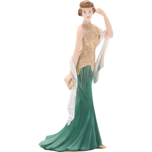 Broadway Belles "Ella", Emerald Green Dress, Small Figurine