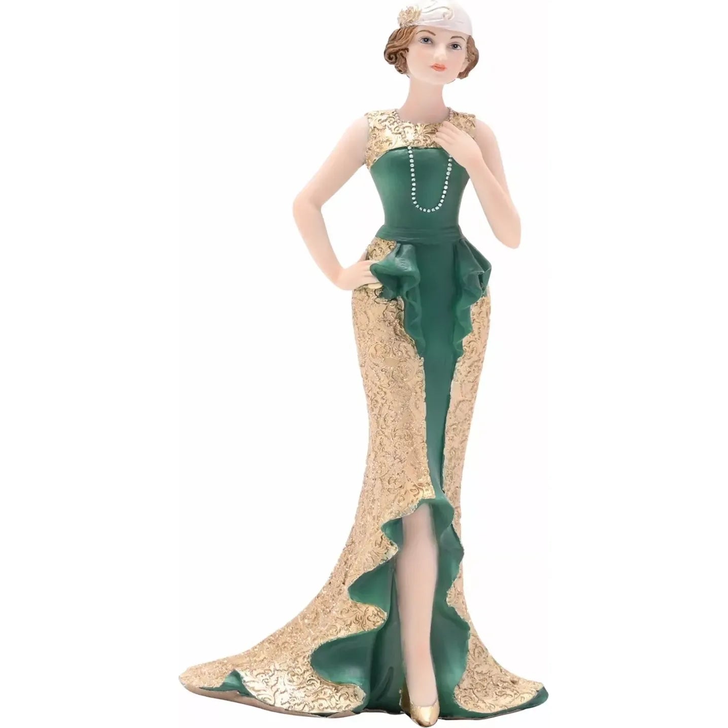 Broadway Belles "Marie", Emerald Green Dress, Small Figurine