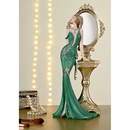 Broadway Belles "Anna", Emerald Green Dress