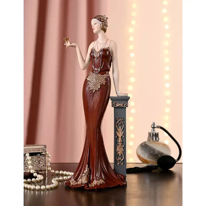 Broadway Belles "Lola", Dark Berry Dress