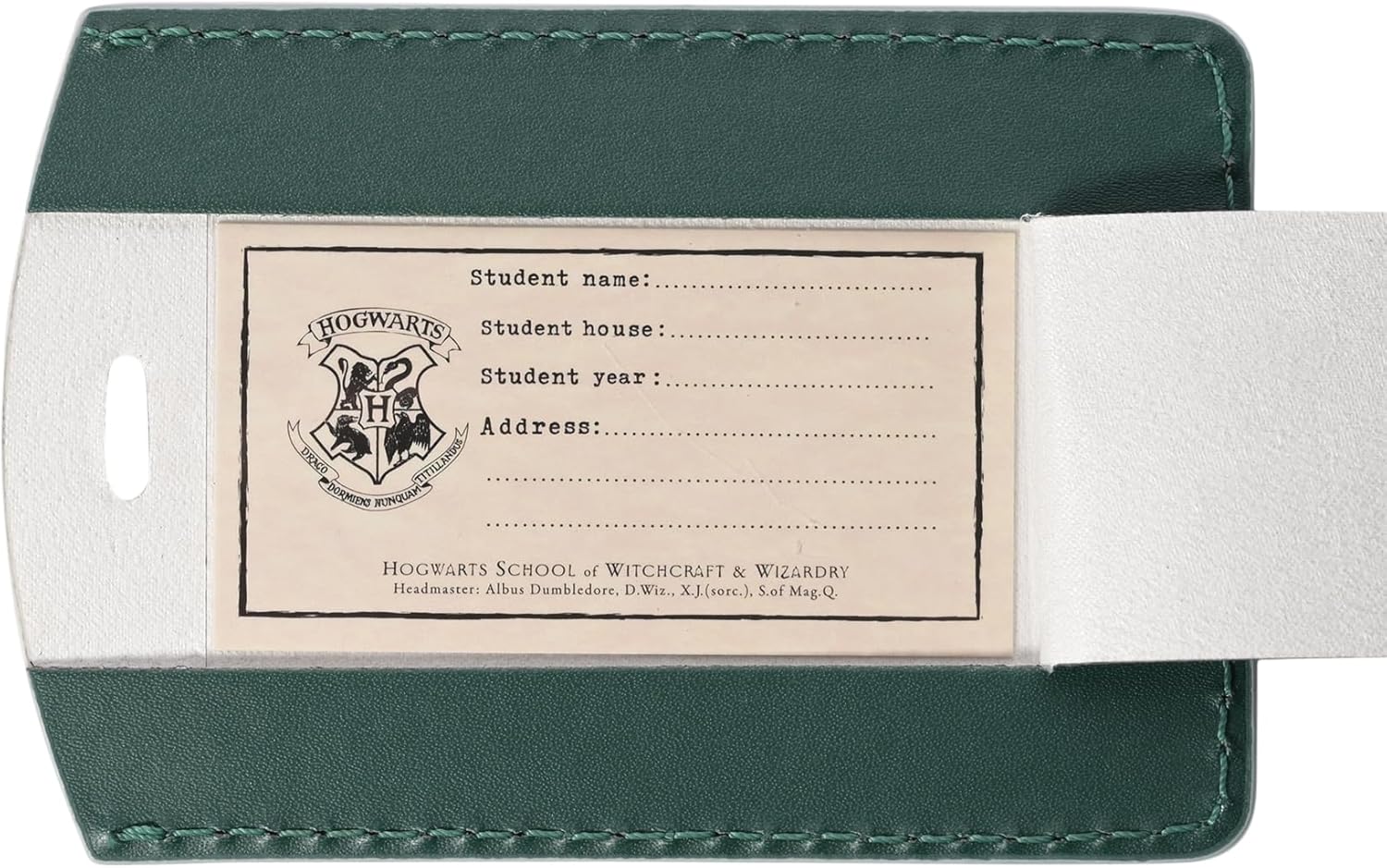 Harry Potter Passport Cover and Luggage Tag - Slytherin
