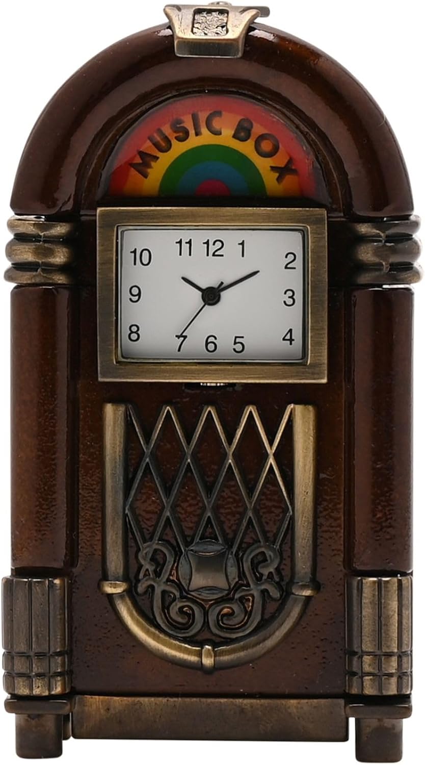 Juke Box Miniature Clock