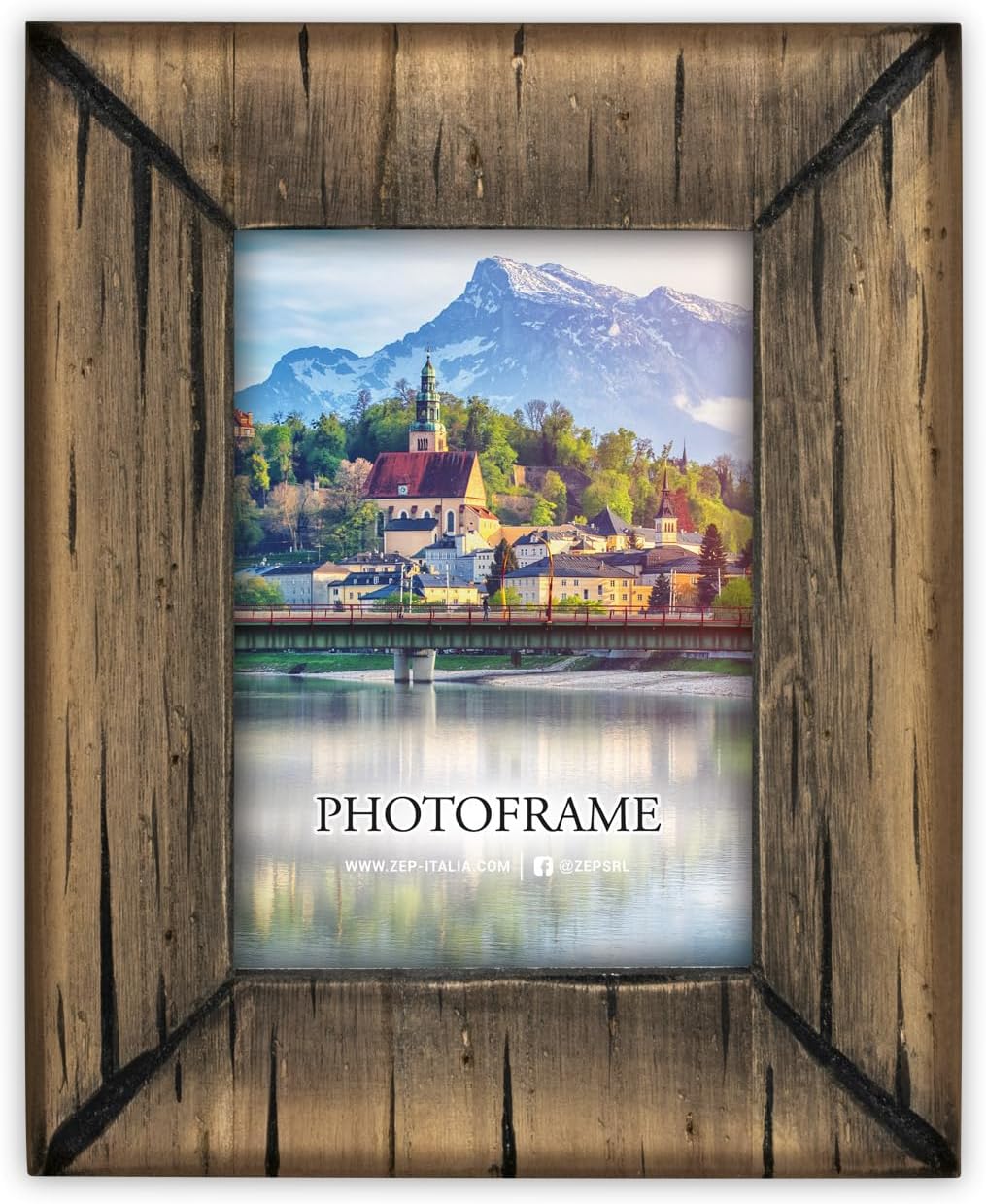 Hallstatt Rustic Wood 7x5 Photo Frame