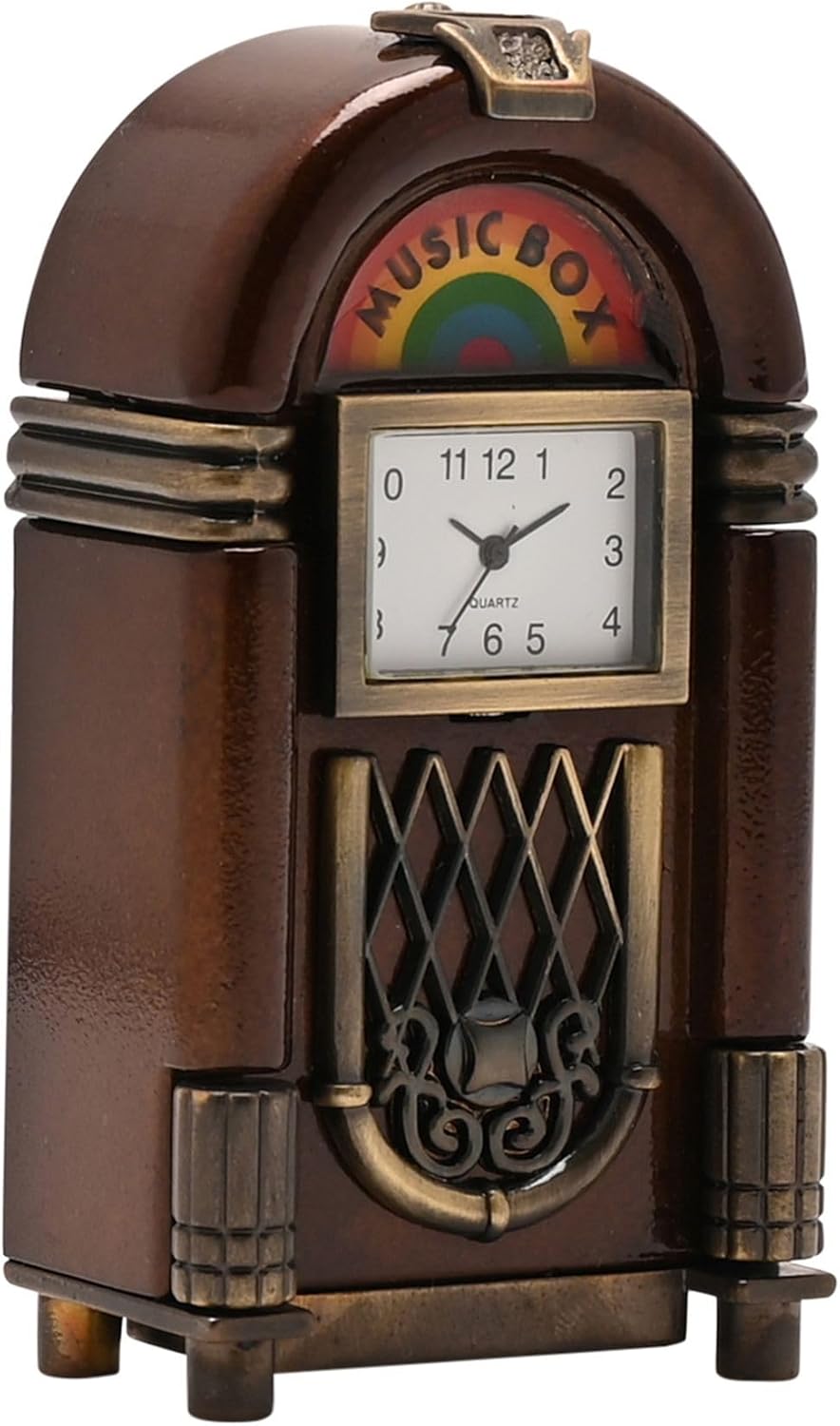 Juke Box Miniature Clock