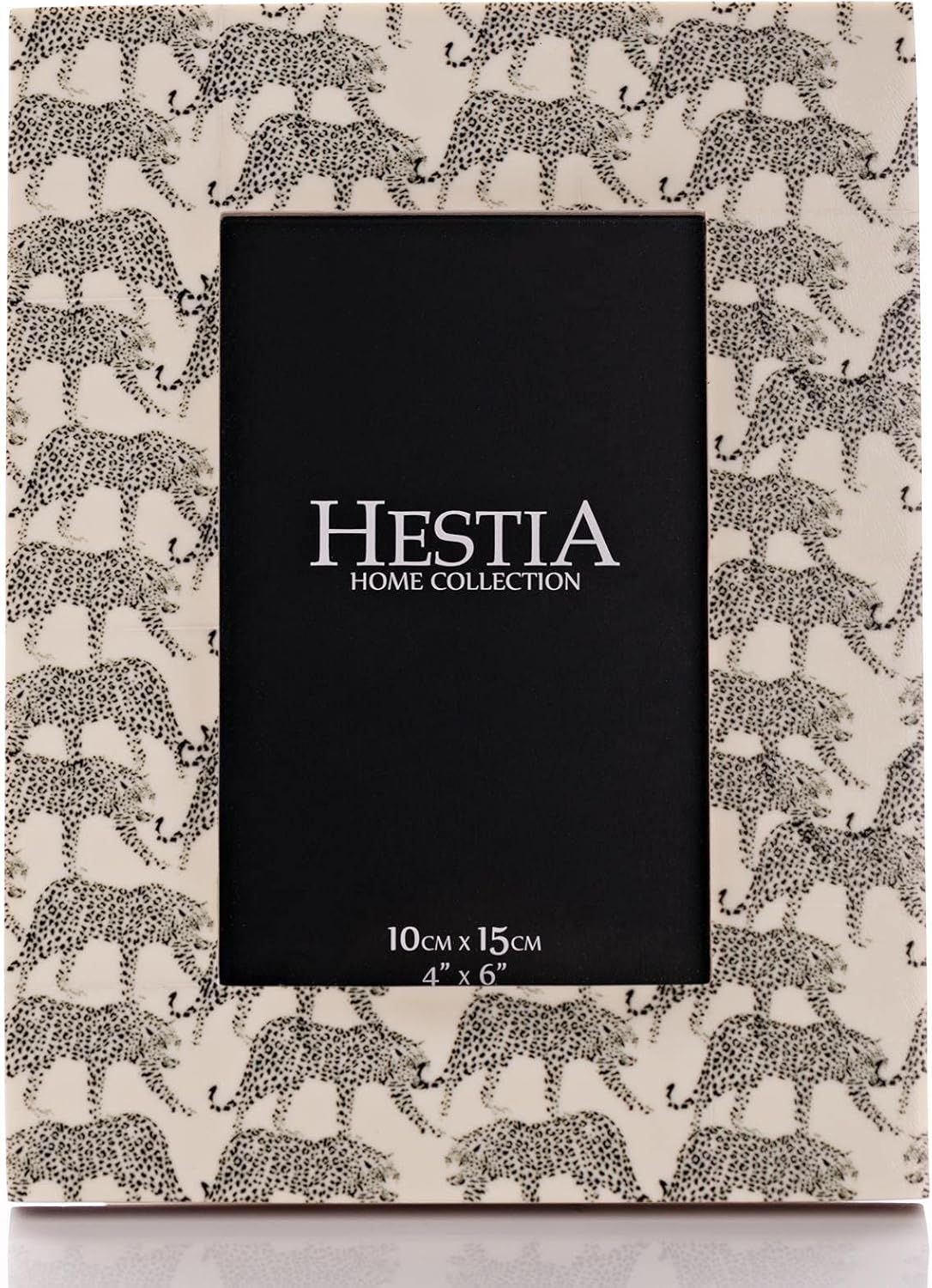 Hestia home collection photo frame with animal pattern