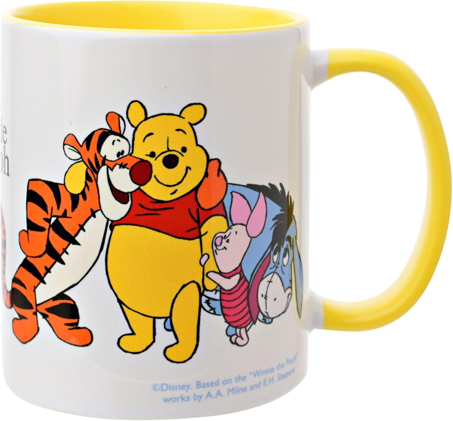 Mug with Winnie the Pooh and friends on a white background