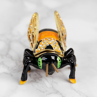 Bee Trinket Box face forward