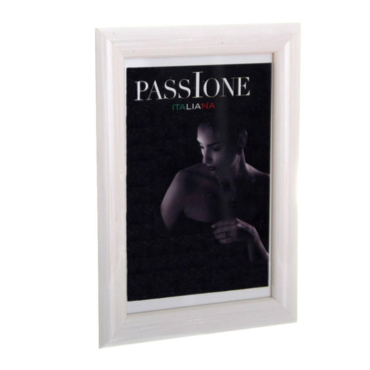 Dorr Guidi Glossy White Wooden 6x4 Photo Frame