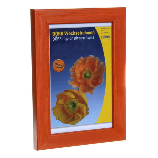 Dorr Hartmut Wooden Photo Frame 12x8 - Orange