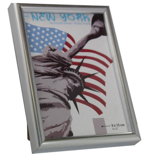 New York Silver 5x3.5 Photo Frame