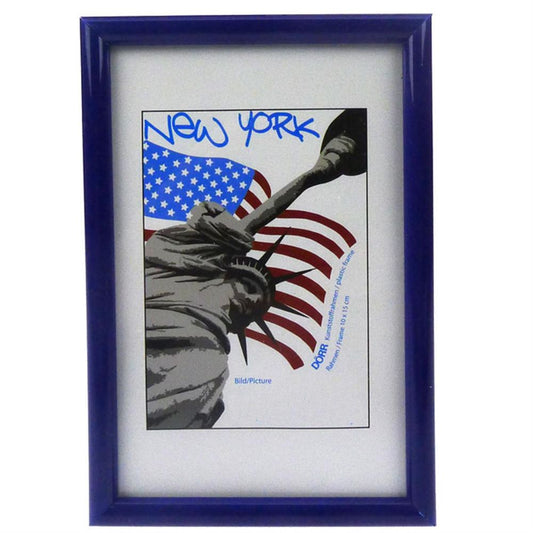 New York Blue Photo Frame - 10x15cm