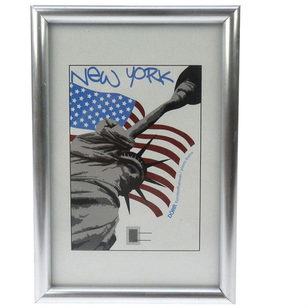 New York A3 Photo Frame - Silver