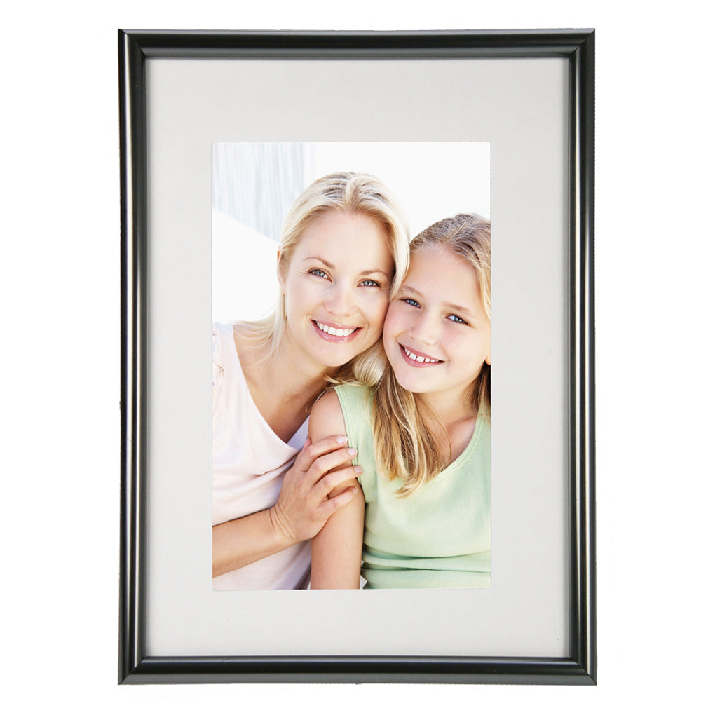 New York Plastic Photo Frame - 6x4 - Steel