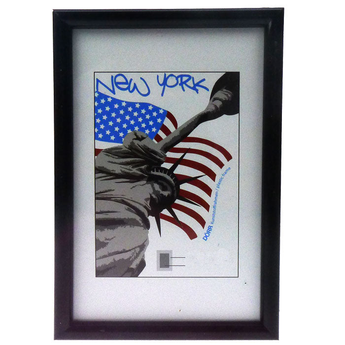 New York Black Photo Frame - 12x8