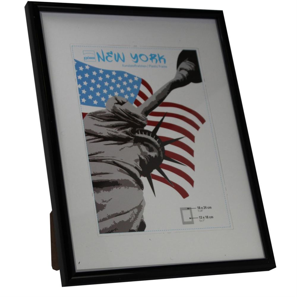 New York Black 9.5x7 Photo Frame