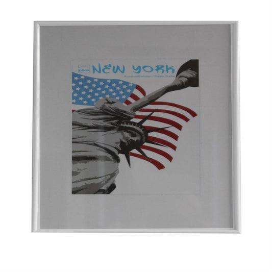 New York 16x16 Photo Frame - White