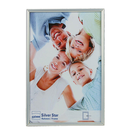 Silverstar Toskana Silver Matt 7x5 Photo Frame