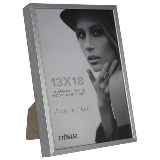 Dorr Signa Brushed Aluminium Silver 7x5 Photo Frame