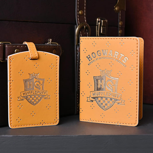 Harry Potter Passport Cover and Luggage Tag - Hufflepuff