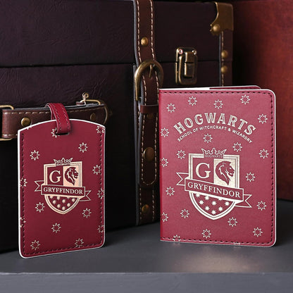 Harry Potter Passport Cover and Luggage Tag - Gryffindor