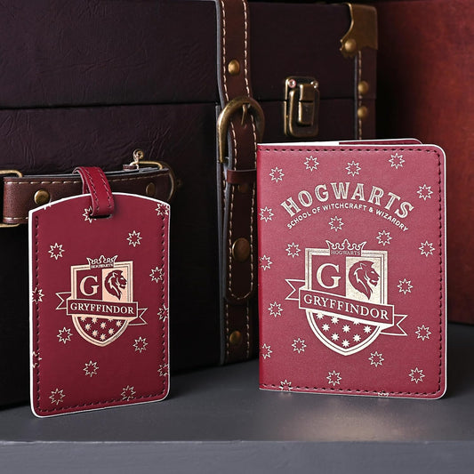 Harry Potter Passport Cover and Luggage Tag - Gryffindor