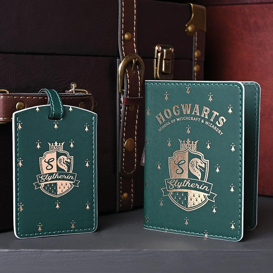 Harry Potter Passport Cover and Luggage Tag - Slytherin