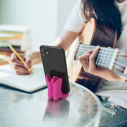 Fred Studio Giddy Up Boot Phone Holder – Fun Silicone Smartphone Stand